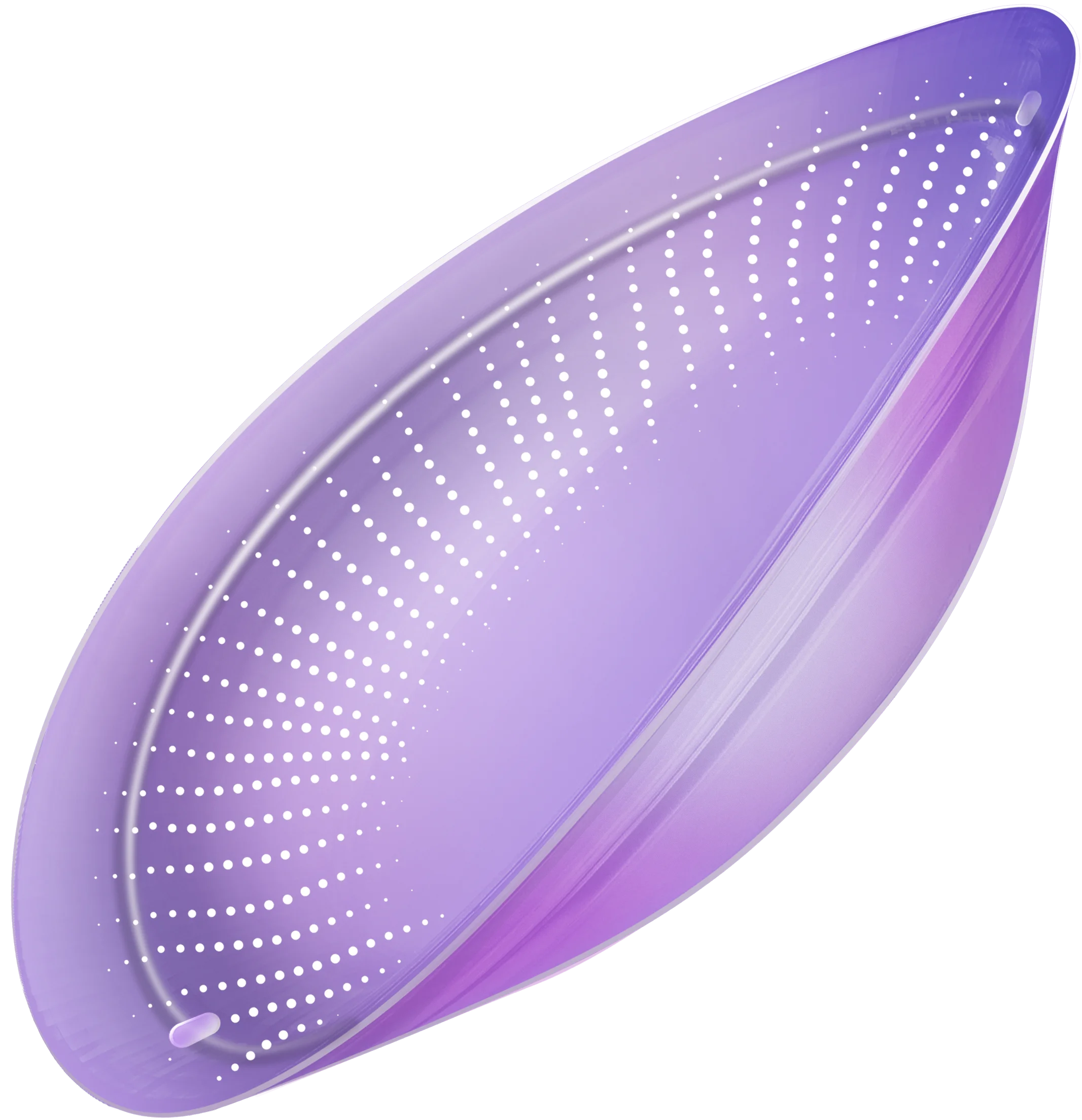 Cilia overnight vision correction lens